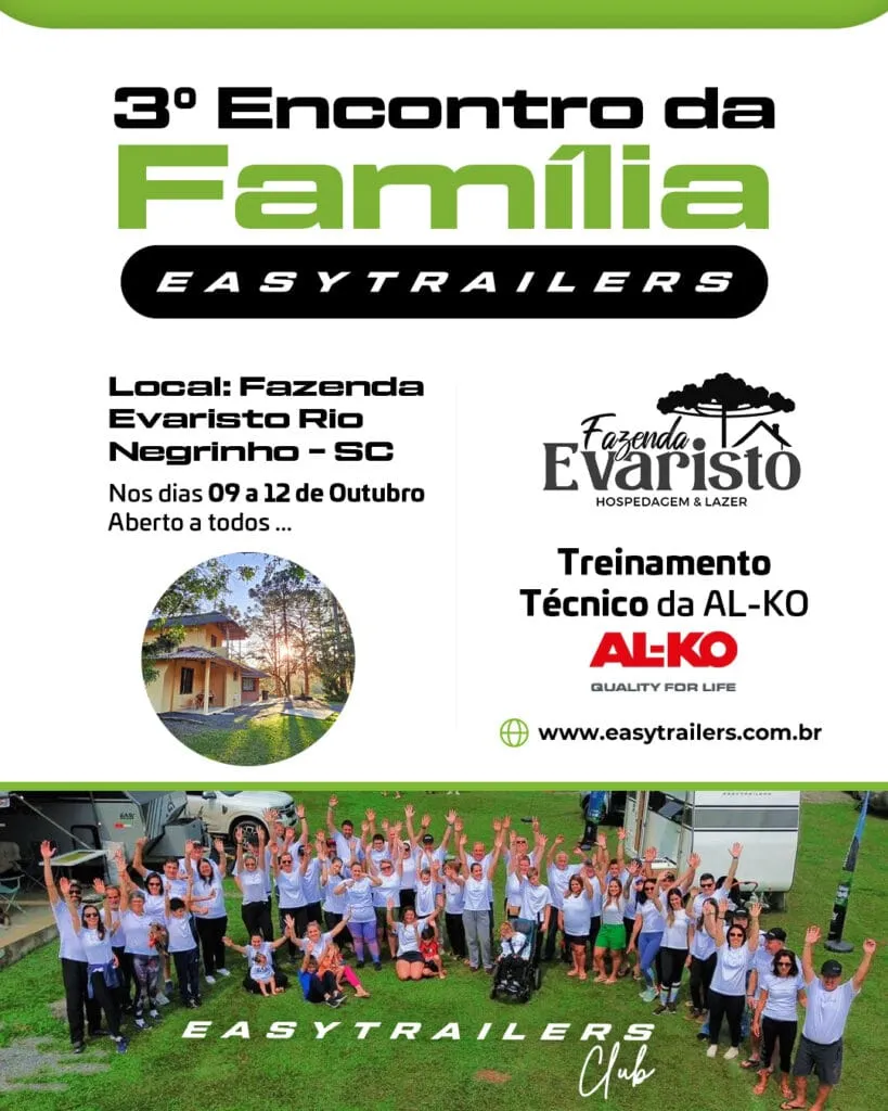 3º Encontro da Família Easy Trailers já tem data confirmada