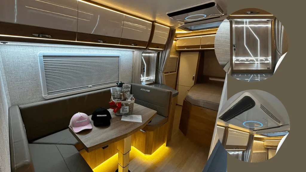 Atlas 6000: Luxo e Conforto em todos os detalhes. Conheça a nova pintura Prata Steel.