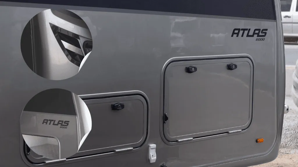 Atlas 6000: Luxo e Conforto em todos os detalhes. Conheça a nova pintura Prata Steel.